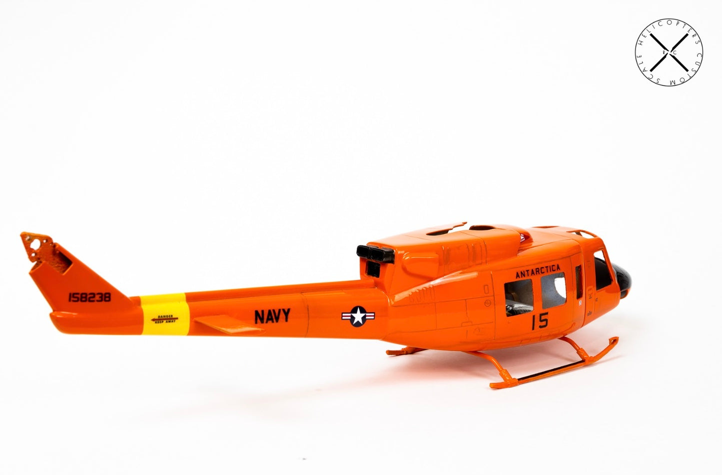 B212 UH-1N 158238 US NAVY ANTARCTICA RC Scale Helicopter Replica