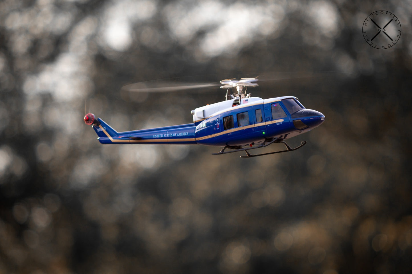 B212 UH-1N 1St Squadron United States of America RC Helicopter Replica