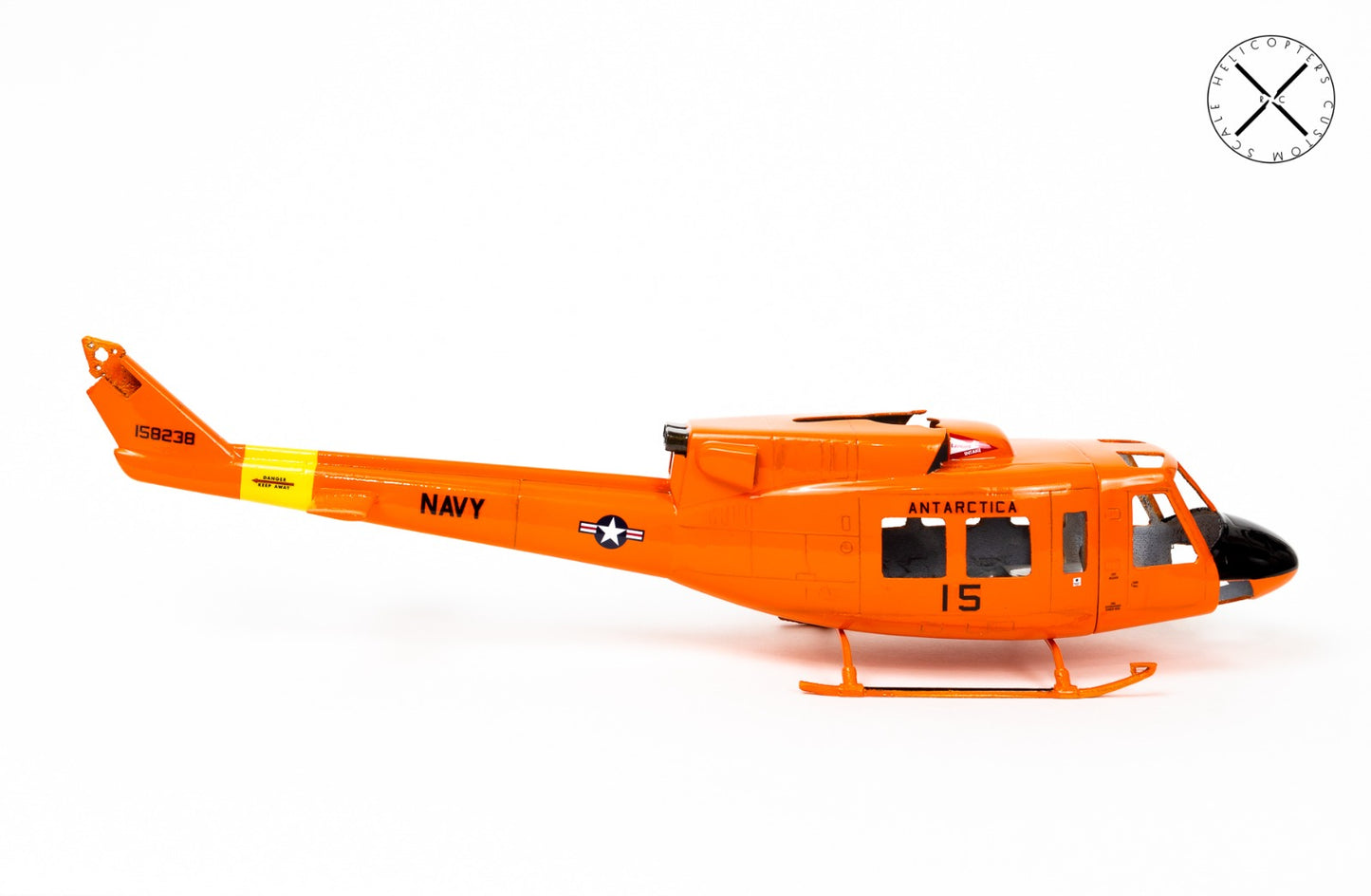 B212 UH-1N 158238 US NAVY ANTARCTICA RC Scale Helicopter Replica