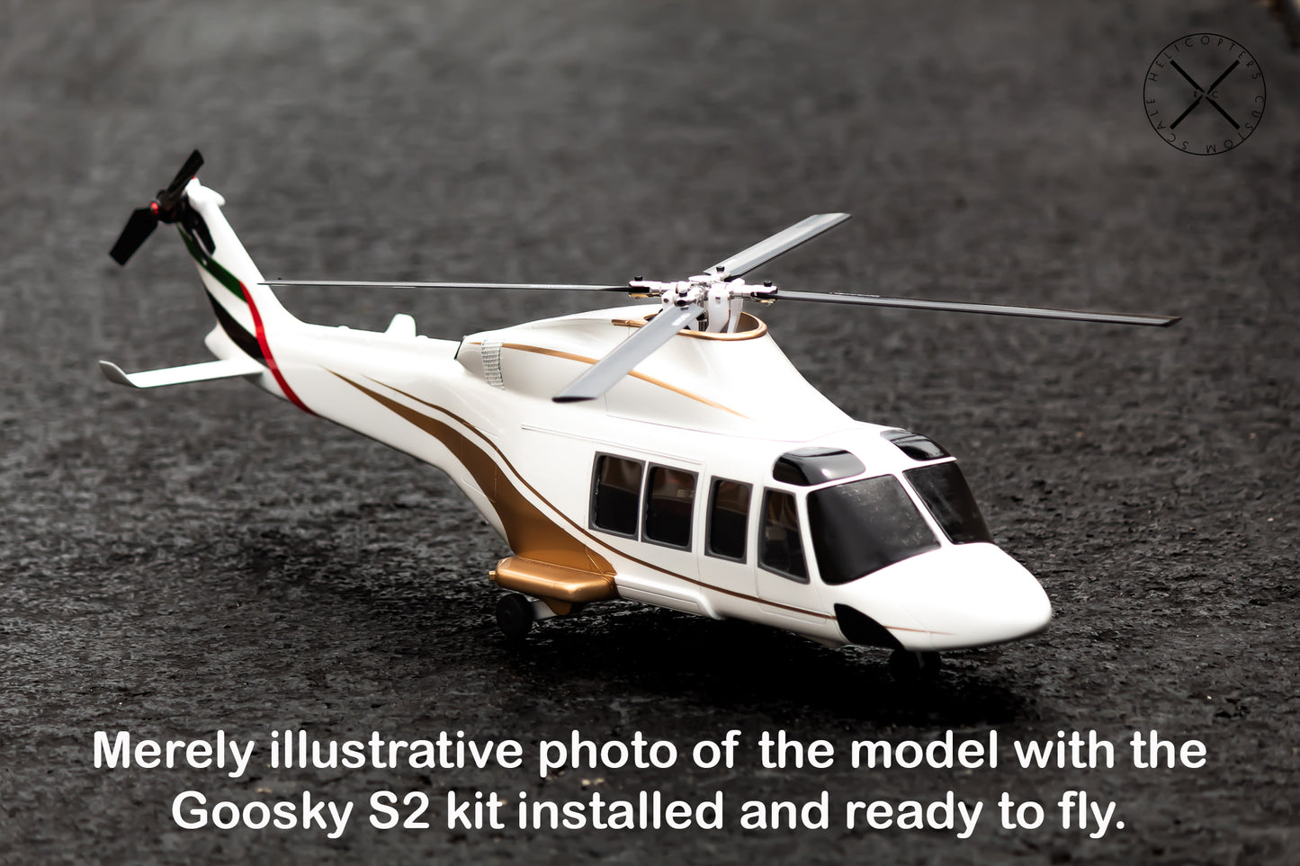 AW139 RC Scale Fuselage Replica