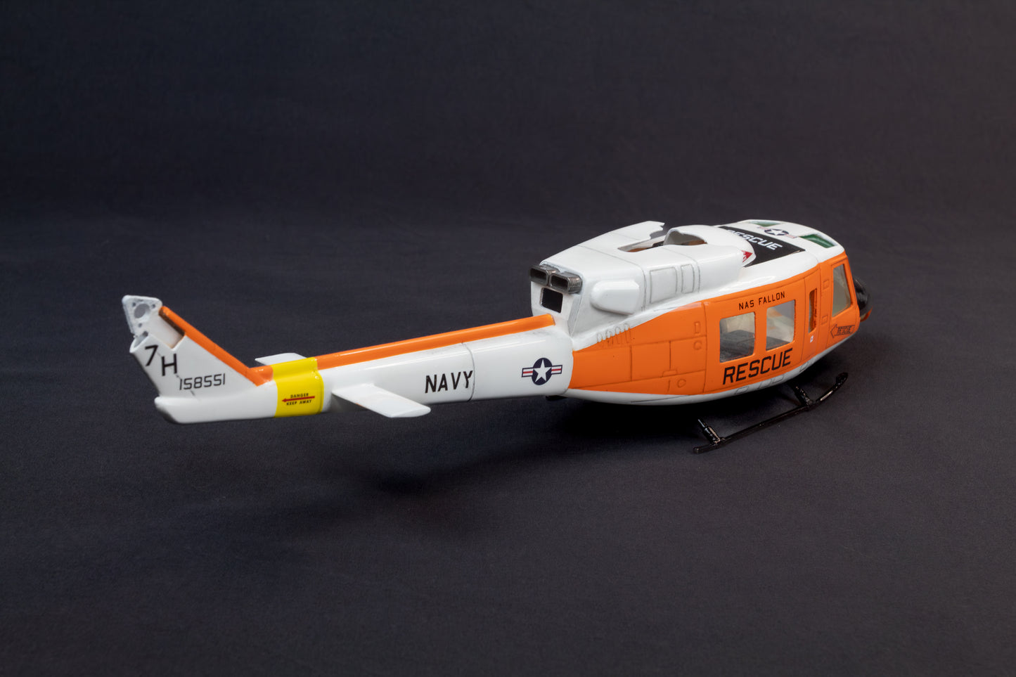 Bell 212 UH-1N Navy Rescue RC Scale Helicopter Replica for OMPHobby M1 and others 100's Size