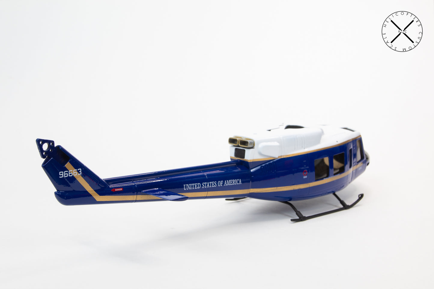 B212 UH-1N United States 1st Squadron RC Scale Helicopter Replica