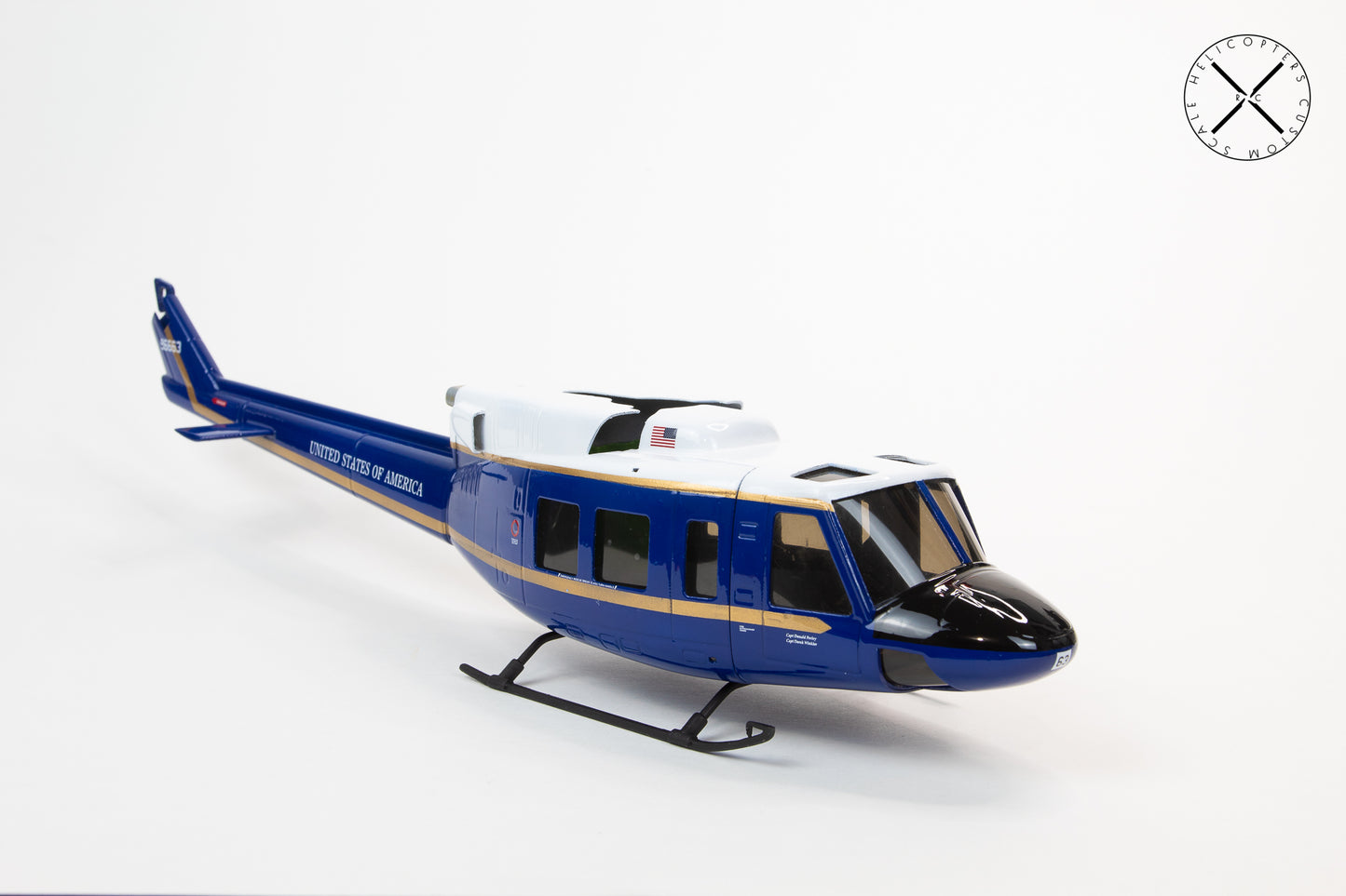 B212 UH-1N United States 1st Squadron RC Scale Helicopter Replica