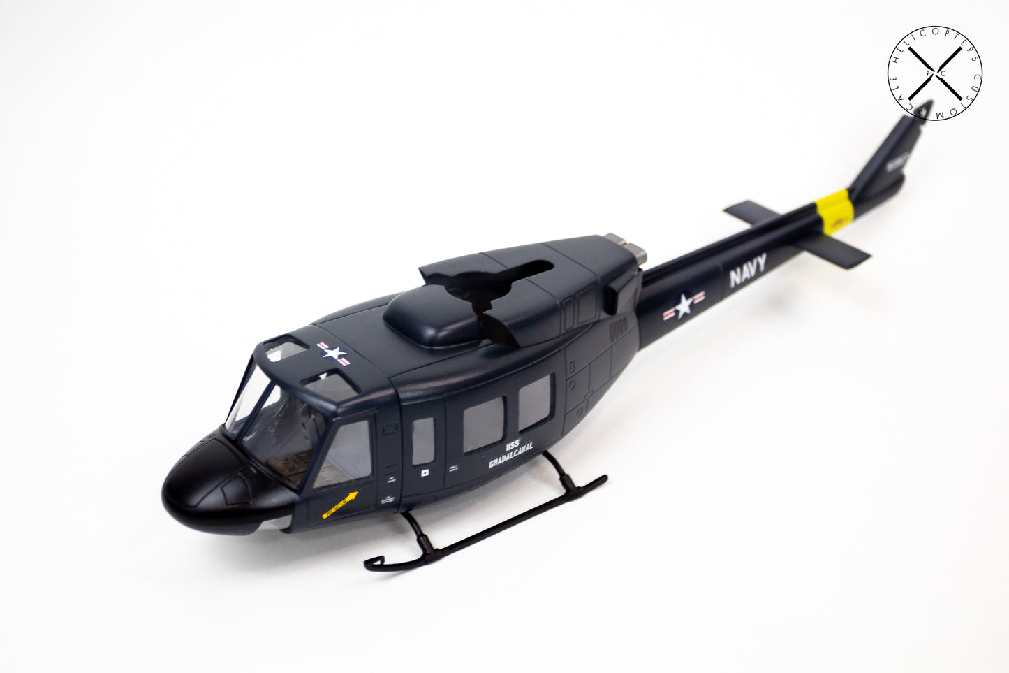 B212 UH-1N USS GUADALCANAL RC Scale Helicopter Replica