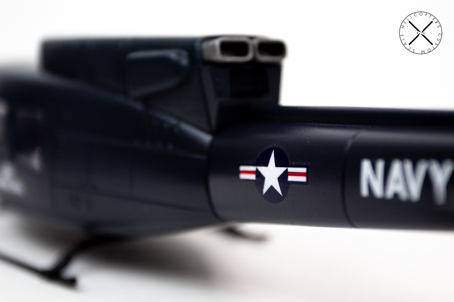 B212 UH-1N USS GUADALCANAL RC Scale Helicopter Replica