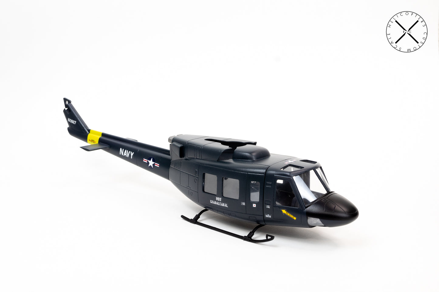 B212 UH-1N USS GUADALCANAL RC Scale Helicopter Replica