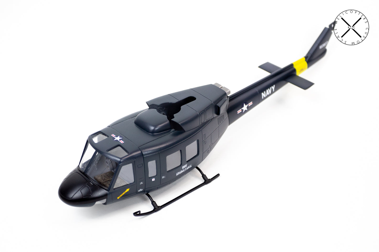 B212 UH-1N USS GUADALCANAL RC Scale Helicopter Replica