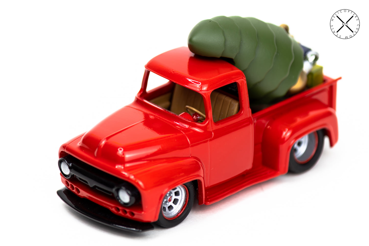 Ford F100 1956 - Limited Edition - Christmas decoration that Santa Claus will love it.