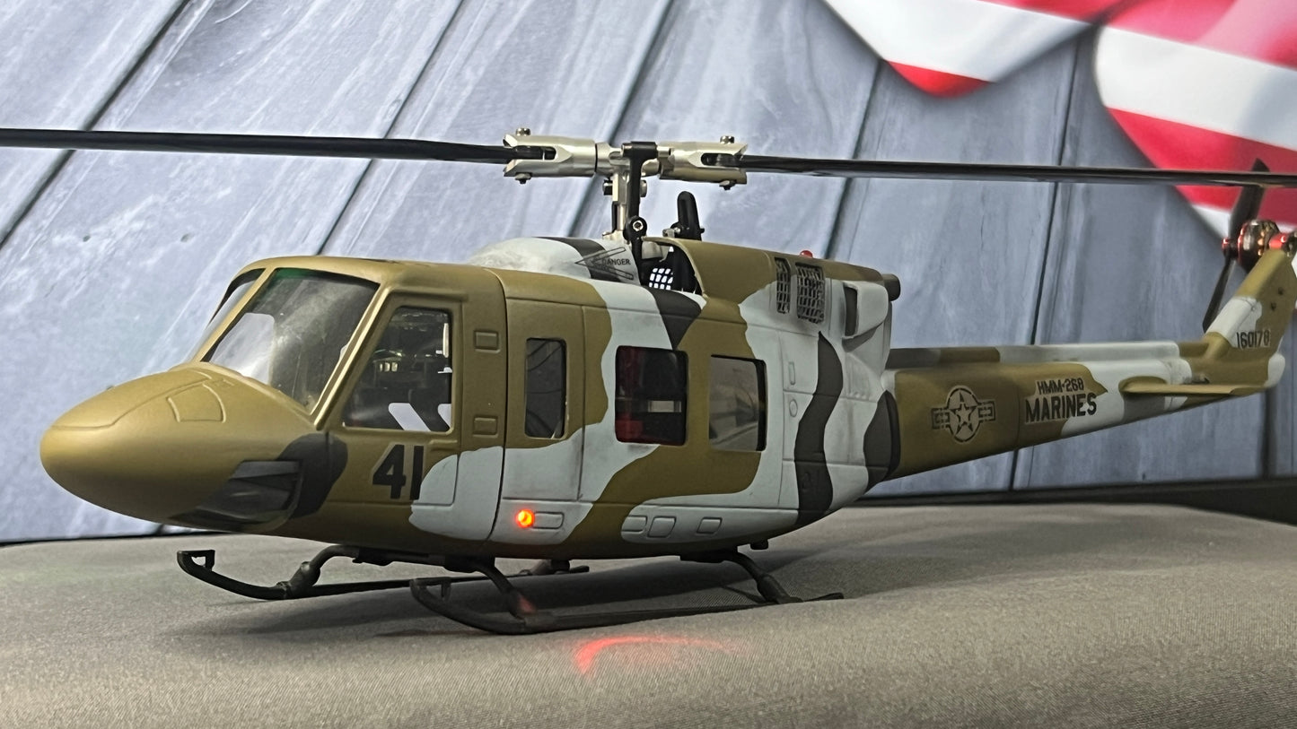 B212 UH-1N HMM-268 RC Scale Helicopter Replica