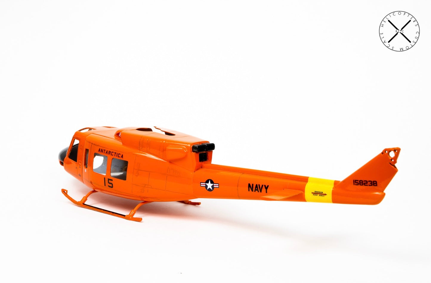 B212 UH-1N 158238 US NAVY ANTARCTICA RC Scale Helicopter Replica