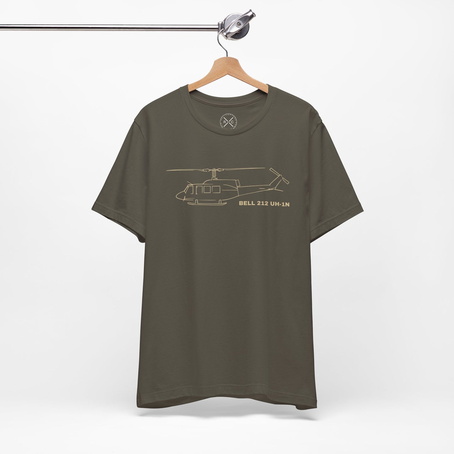 Bell 212 UH-1N Helicopter Shirt – Aviation T-Shirt for Pilots & RC Helicopter Fans – Bella Canvas Unisex Tee