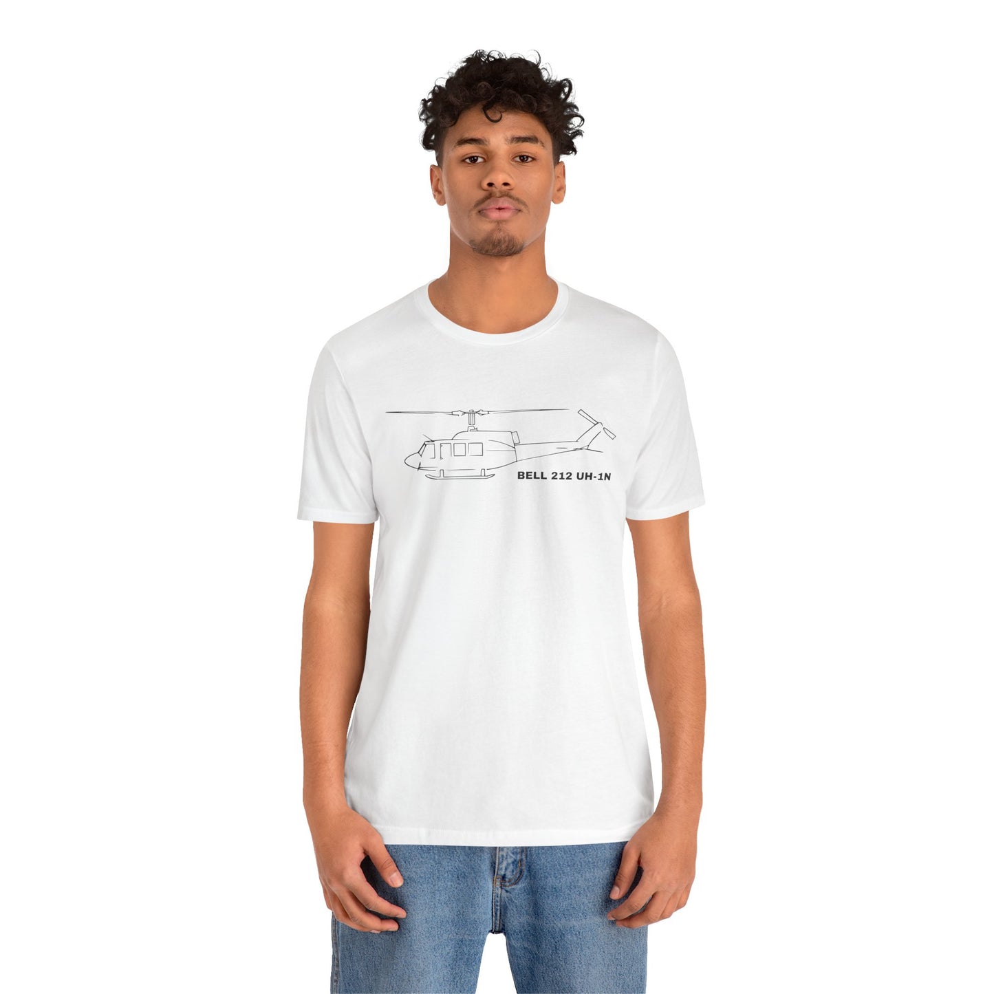 Bell 212 UH-1N Helicopter Shirt – Aviation T-Shirt for Pilots & RC Helicopter Fans – Bella Canvas Unisex Tee