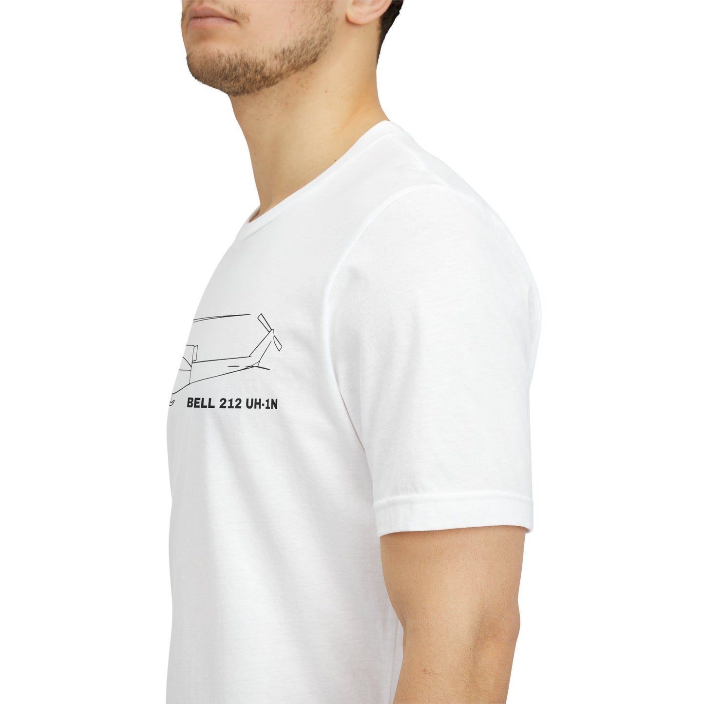 Bell 212 UH-1N Helicopter Shirt – Aviation T-Shirt for Pilots & RC Helicopter Fans – Bella Canvas Unisex Tee