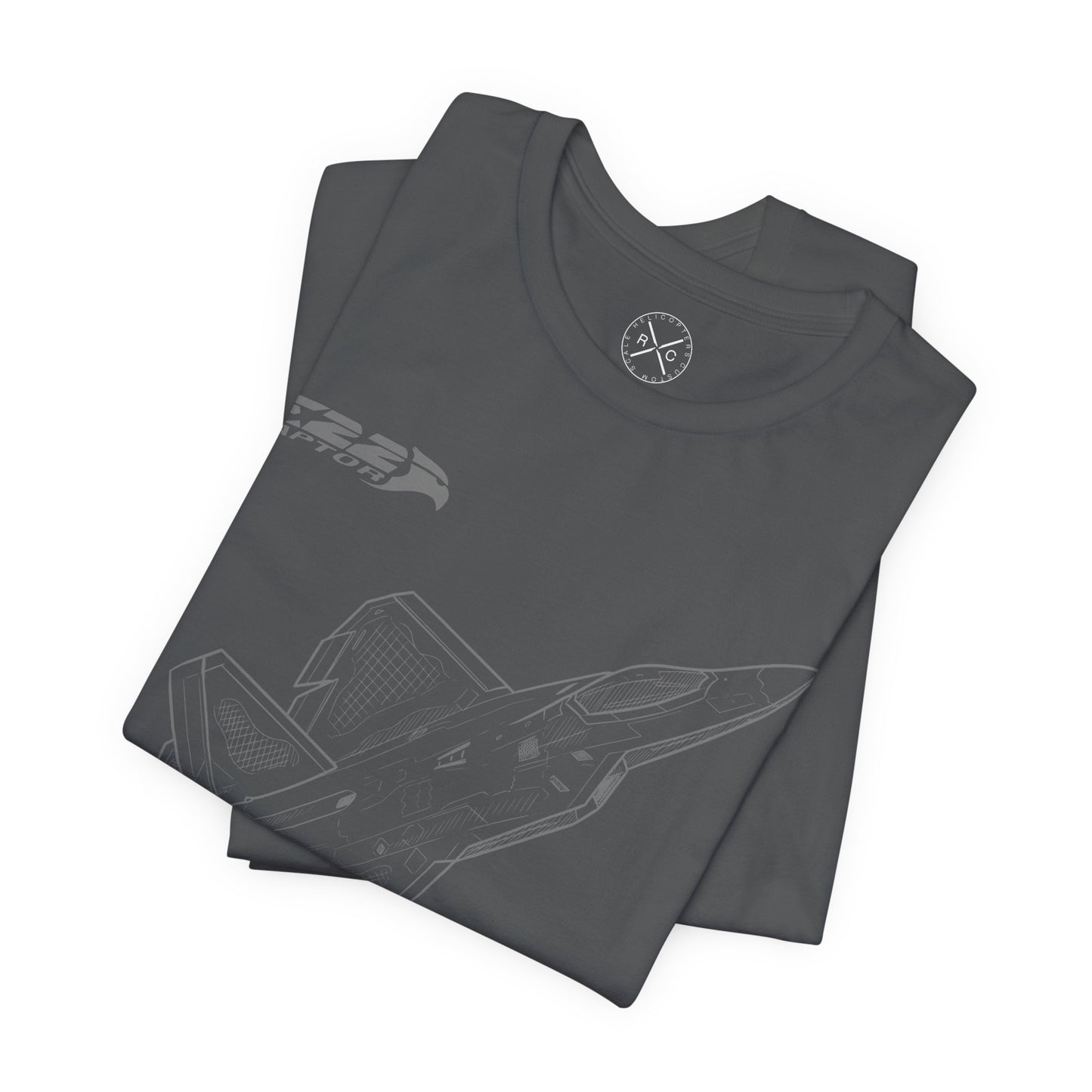 F-22 Raptor Fighter Jet T-Shirt – Stealth Air Superiority Aircraft Tee – Military Aviation Gift for Pilots & Avgeeks