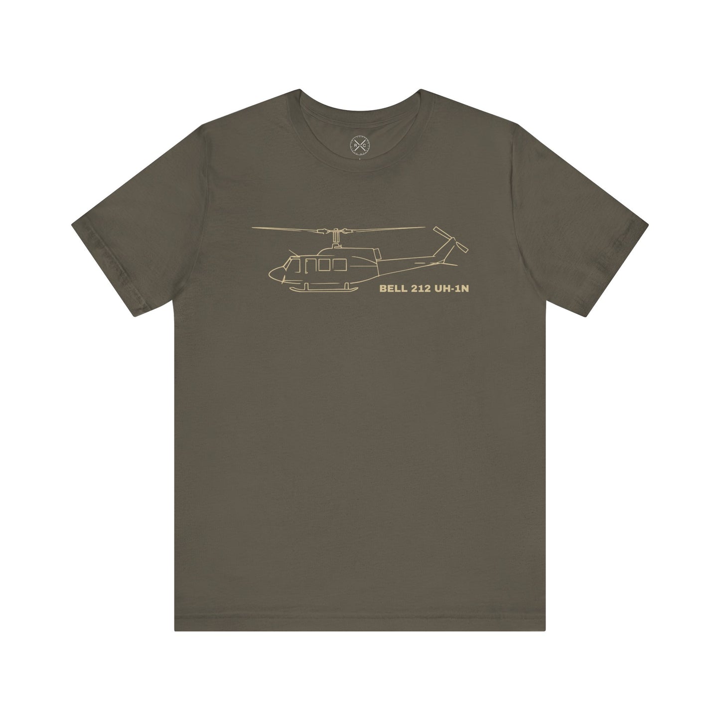 Bell 212 UH-1N Helicopter Shirt – Aviation T-Shirt for Pilots & RC Helicopter Fans – Bella Canvas Unisex Tee