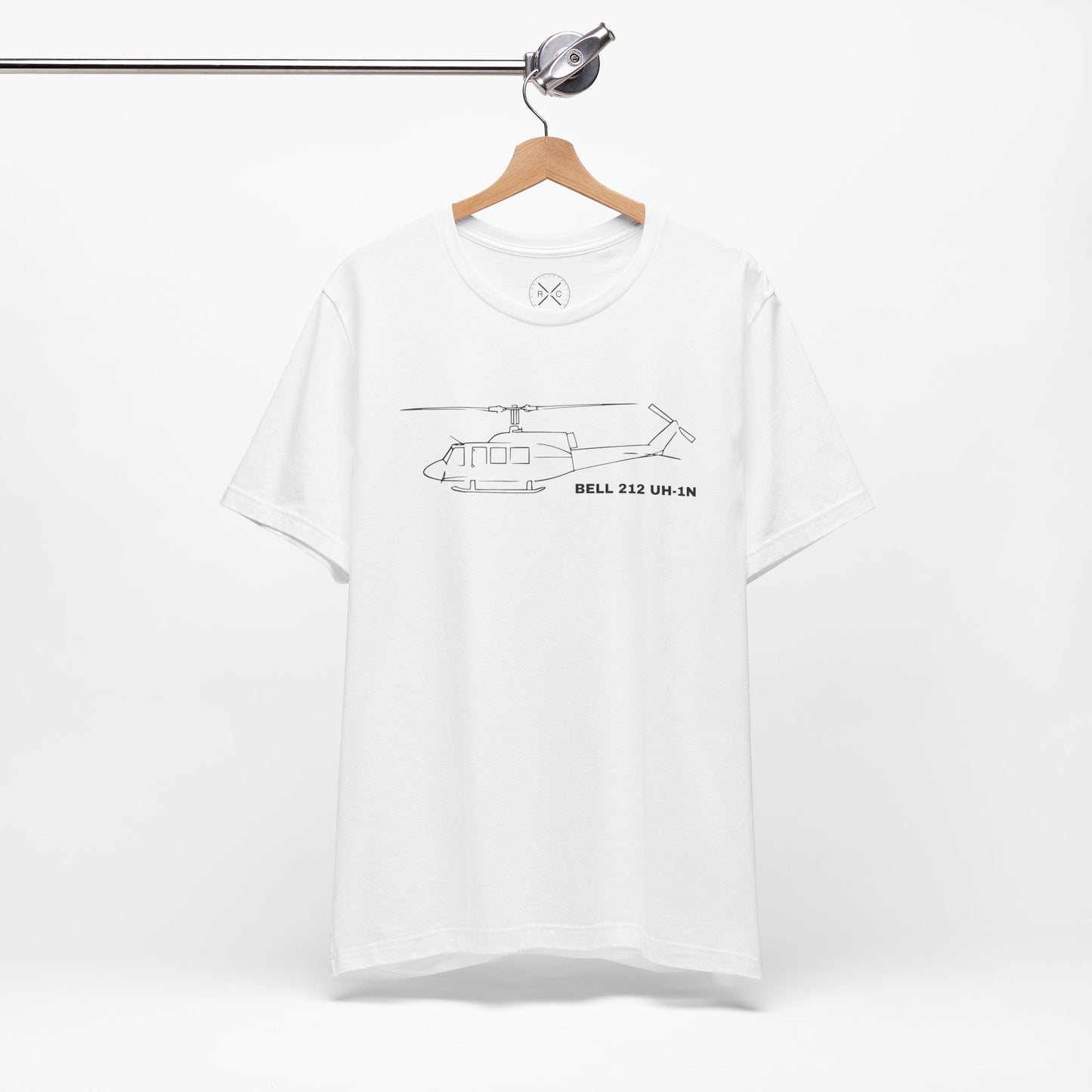 Bell 212 UH-1N Helicopter Shirt – Aviation T-Shirt for Pilots & RC Helicopter Fans – Bella Canvas Unisex Tee