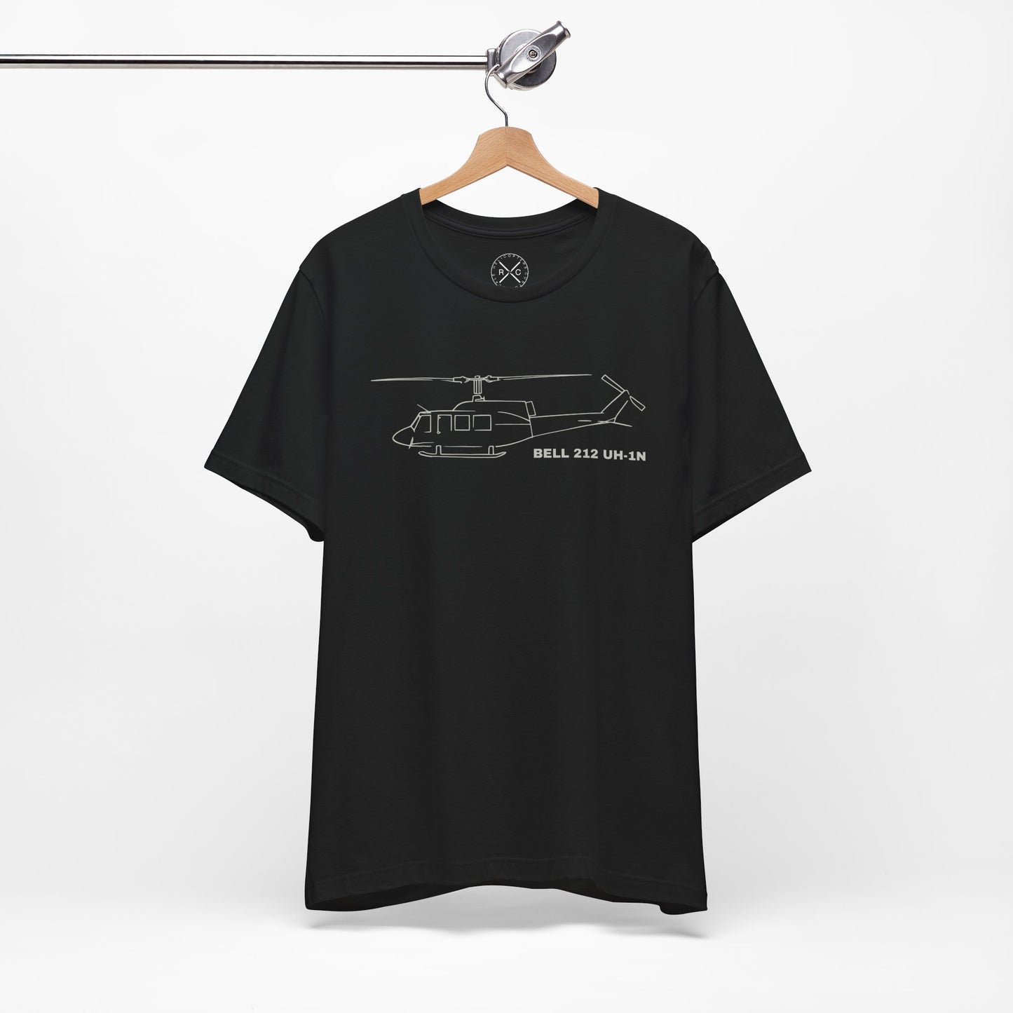 Bell 212 UH-1N Helicopter Shirt – Aviation T-Shirt for Pilots & RC Helicopter Fans – Bella Canvas Unisex Tee
