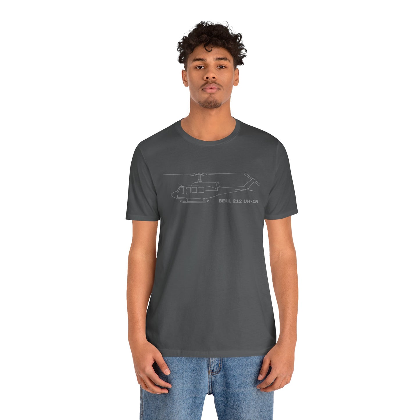 Bell 212 UH-1N Helicopter Shirt – Aviation T-Shirt for Pilots & RC Helicopter Fans – Bella Canvas Unisex Tee