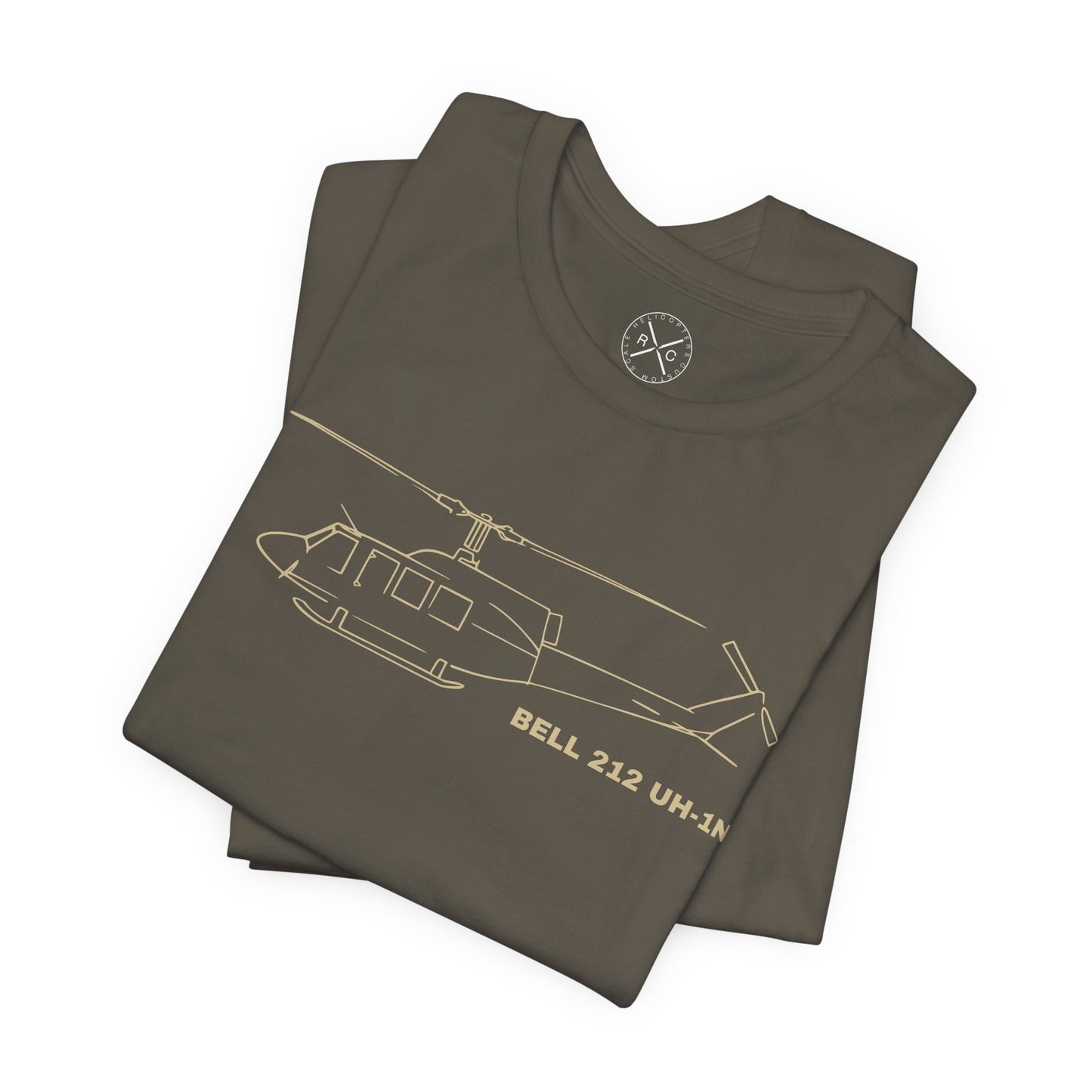 Bell 212 UH-1N Helicopter Shirt – Aviation T-Shirt for Pilots & RC Helicopter Fans – Bella Canvas Unisex Tee