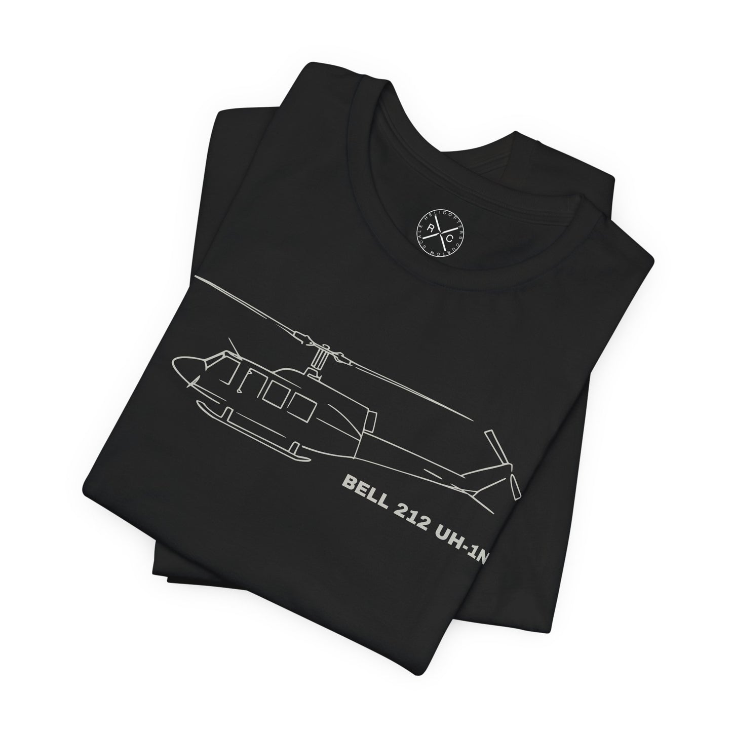 Bell 212 UH-1N Helicopter Shirt – Aviation T-Shirt for Pilots & RC Helicopter Fans – Bella Canvas Unisex Tee
