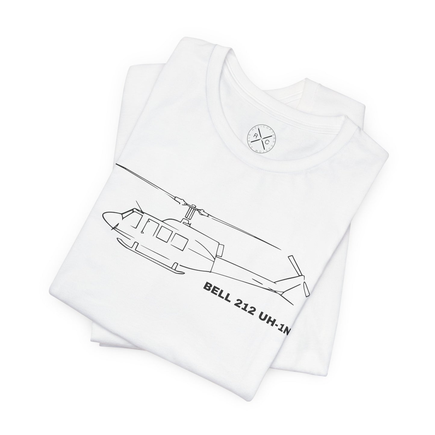 Bell 212 UH-1N Helicopter Shirt – Aviation T-Shirt for Pilots & RC Helicopter Fans – Bella Canvas Unisex Tee