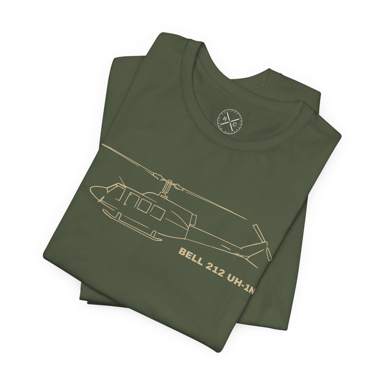 Bell 212 UH-1N Helicopter Shirt – Aviation T-Shirt for Pilots & RC Helicopter Fans – Bella Canvas Unisex Tee