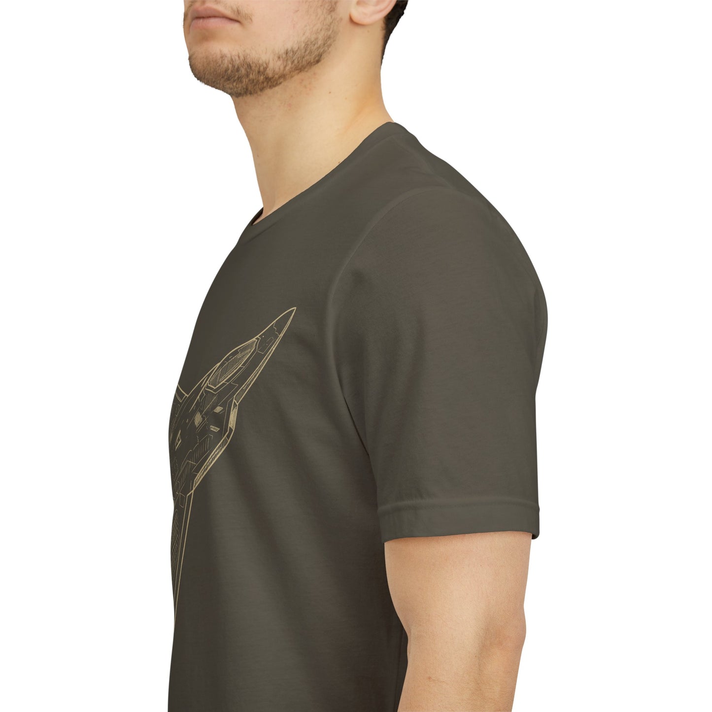 F-22 Raptor Fighter Jet T-Shirt – Stealth Air Superiority Aircraft Tee – Military Aviation Gift for Pilots & Avgeeks