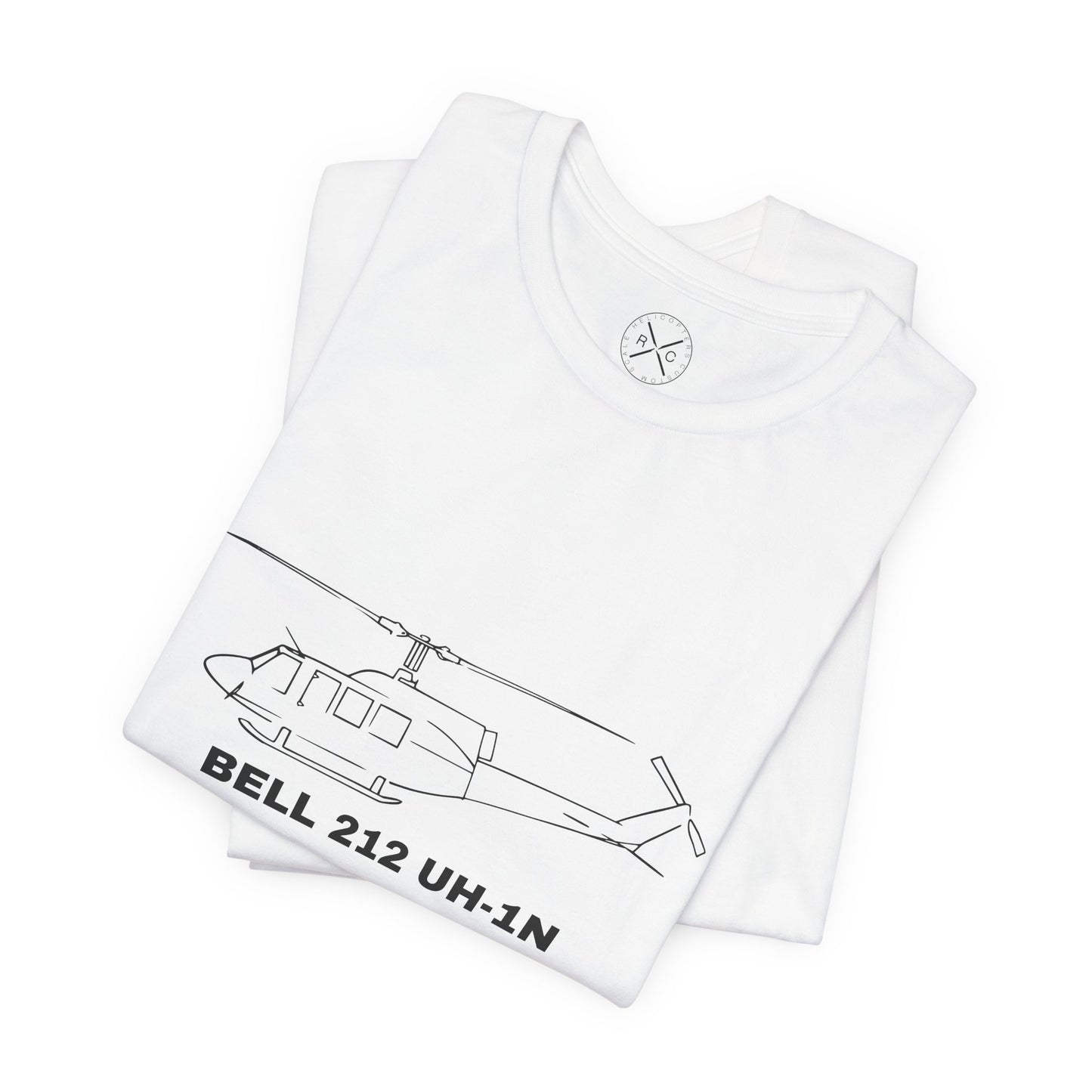 Bell 212 UH-1N Helicopter Shirt – Aviation T-Shirt for Pilots & RC Helicopter Fans – Bella Canvas Unisex Tee