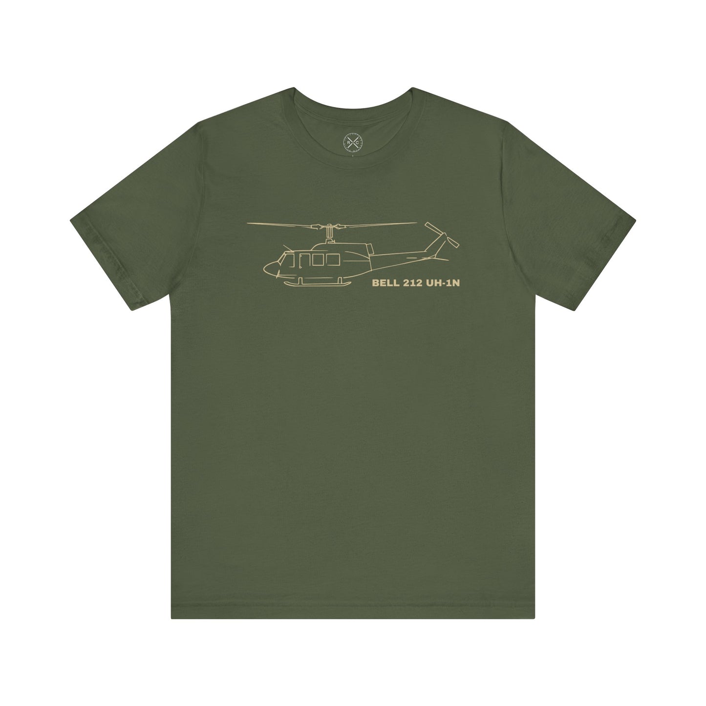 Bell 212 UH-1N Helicopter Shirt – Aviation T-Shirt for Pilots & RC Helicopter Fans – Bella Canvas Unisex Tee