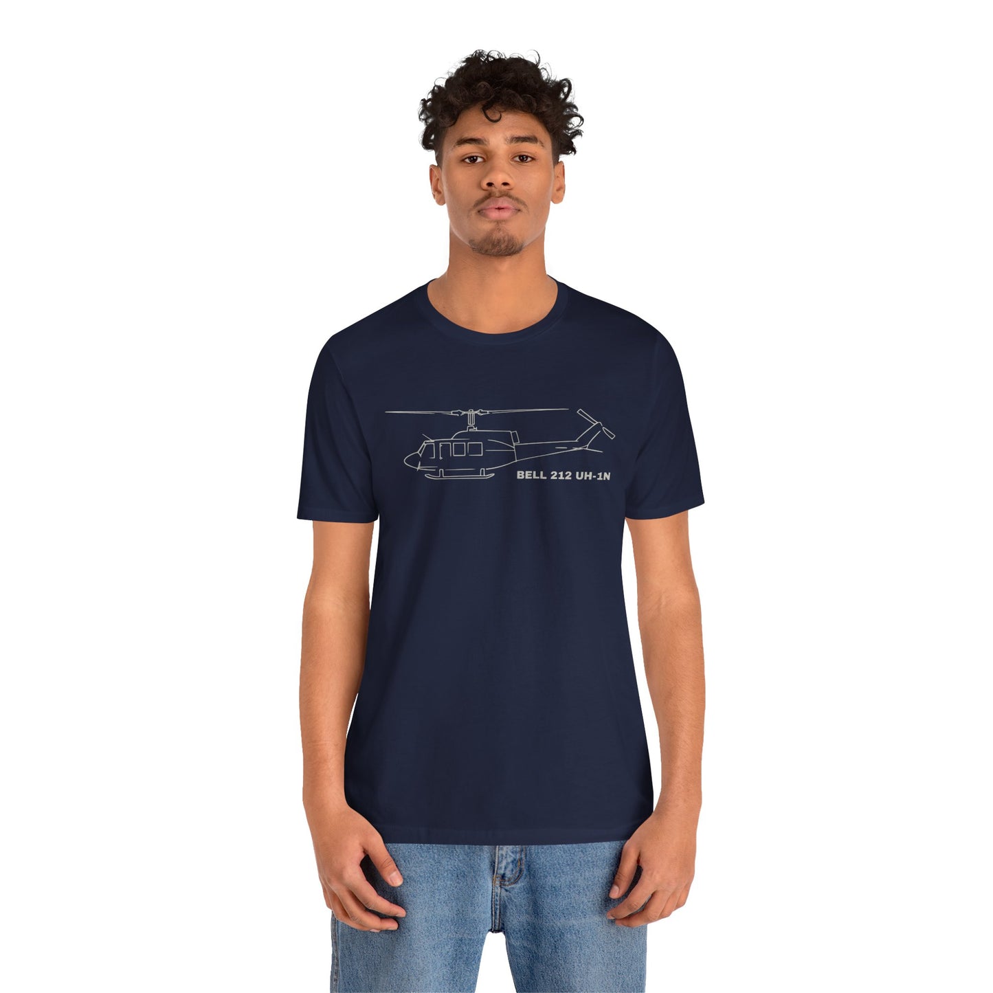 Bell 212 UH-1N Helicopter Shirt – Aviation T-Shirt for Pilots & RC Helicopter Fans – Bella Canvas Unisex Tee