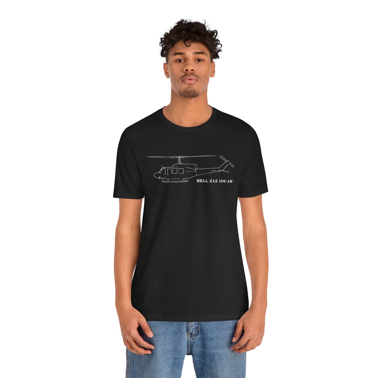 Bell 212 UH-1N Helicopter Shirt – Aviation T-Shirt for Pilots & RC Helicopter Fans – Bella Canvas Unisex Tee