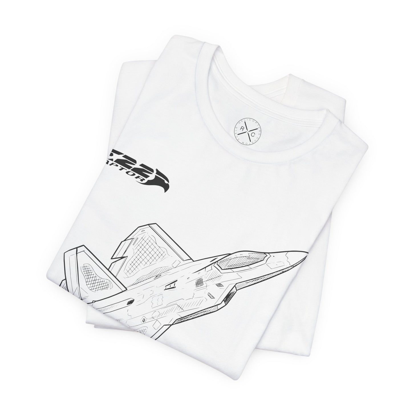 F-22 Raptor Fighter Jet T-Shirt – Stealth Air Superiority Aircraft Tee – Military Aviation Gift for Pilots & Avgeeks