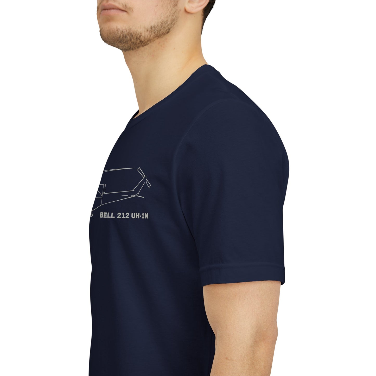 Bell 212 UH-1N Helicopter Shirt – Aviation T-Shirt for Pilots & RC Helicopter Fans – Bella Canvas Unisex Tee