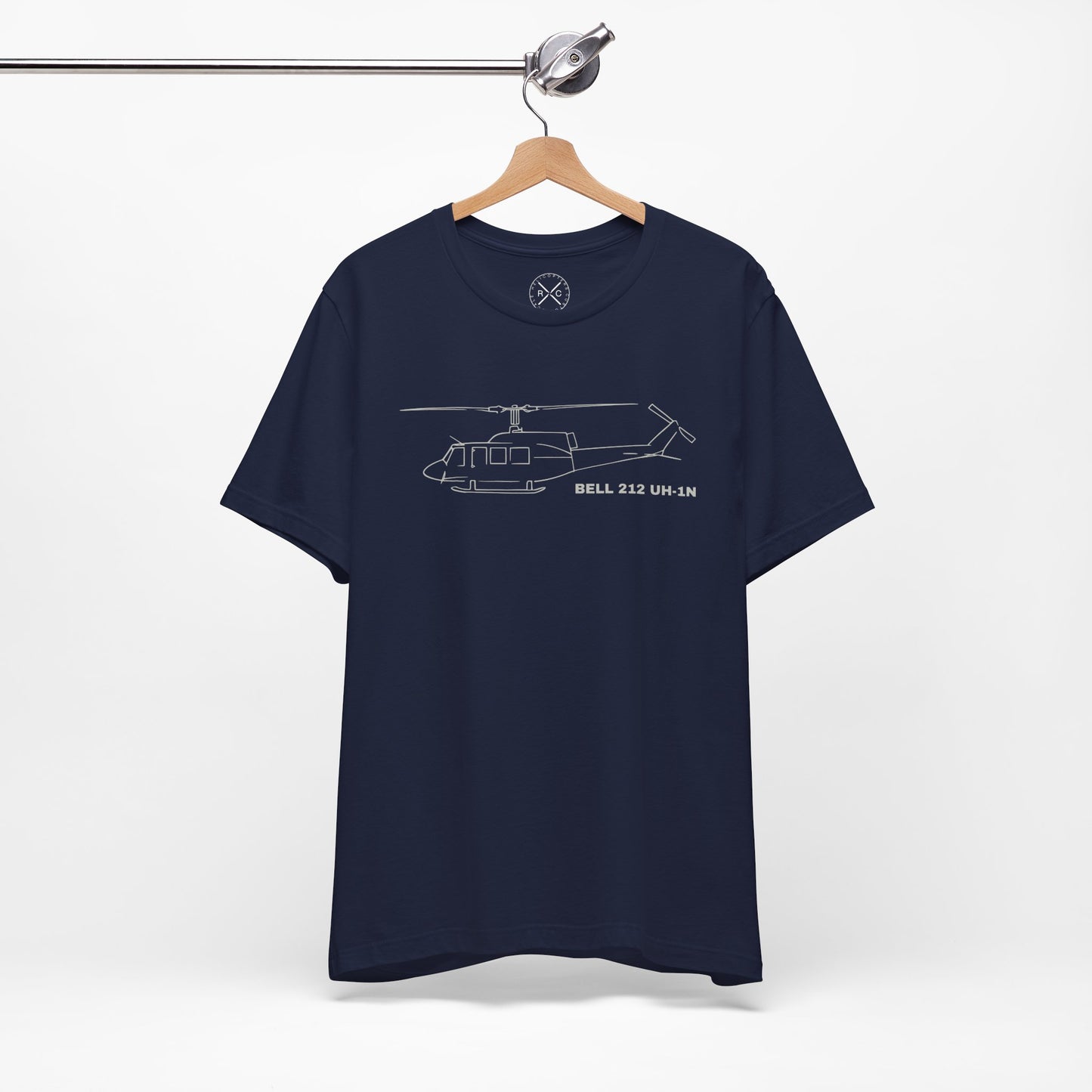 Bell 212 UH-1N Helicopter Shirt – Aviation T-Shirt for Pilots & RC Helicopter Fans – Bella Canvas Unisex Tee