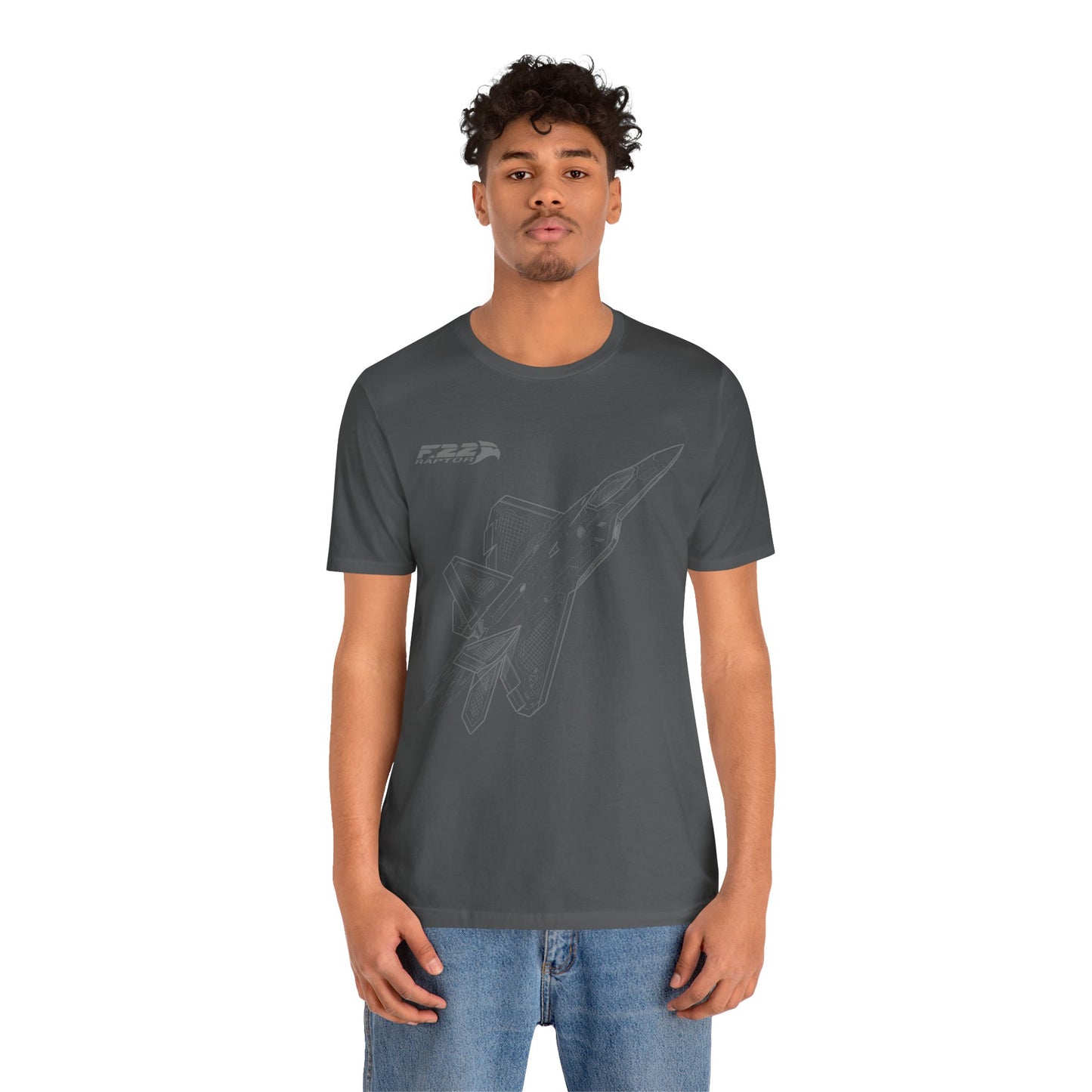 F-22 Raptor Fighter Jet T-Shirt – Stealth Air Superiority Aircraft Tee – Military Aviation Gift for Pilots & Avgeeks