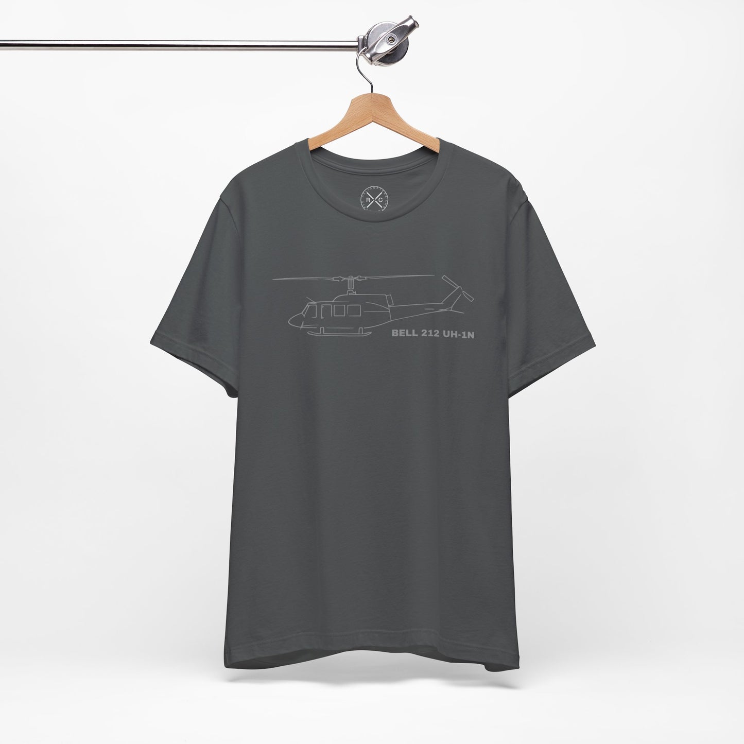 Bell 212 UH-1N Helicopter Shirt – Aviation T-Shirt for Pilots & RC Helicopter Fans – Bella Canvas Unisex Tee