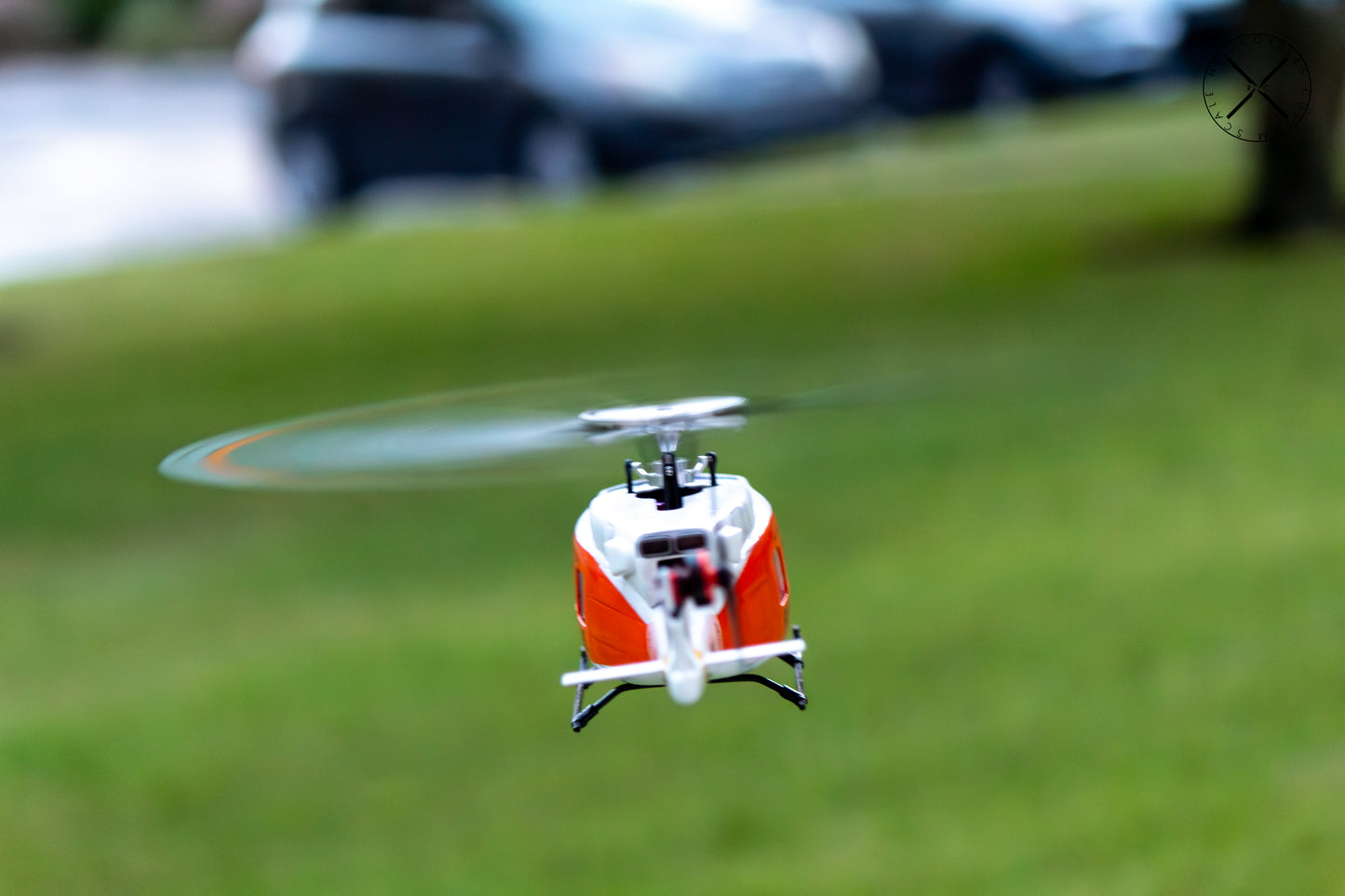 Bell 212 UH-1N Navy Rescue RC Scale Helicopter Replica with OMPHobby M1 RTF