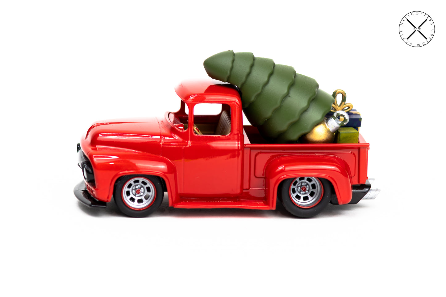 Ford F100 1956 - Limited Edition - Christmas decoration that Santa Claus will love it.