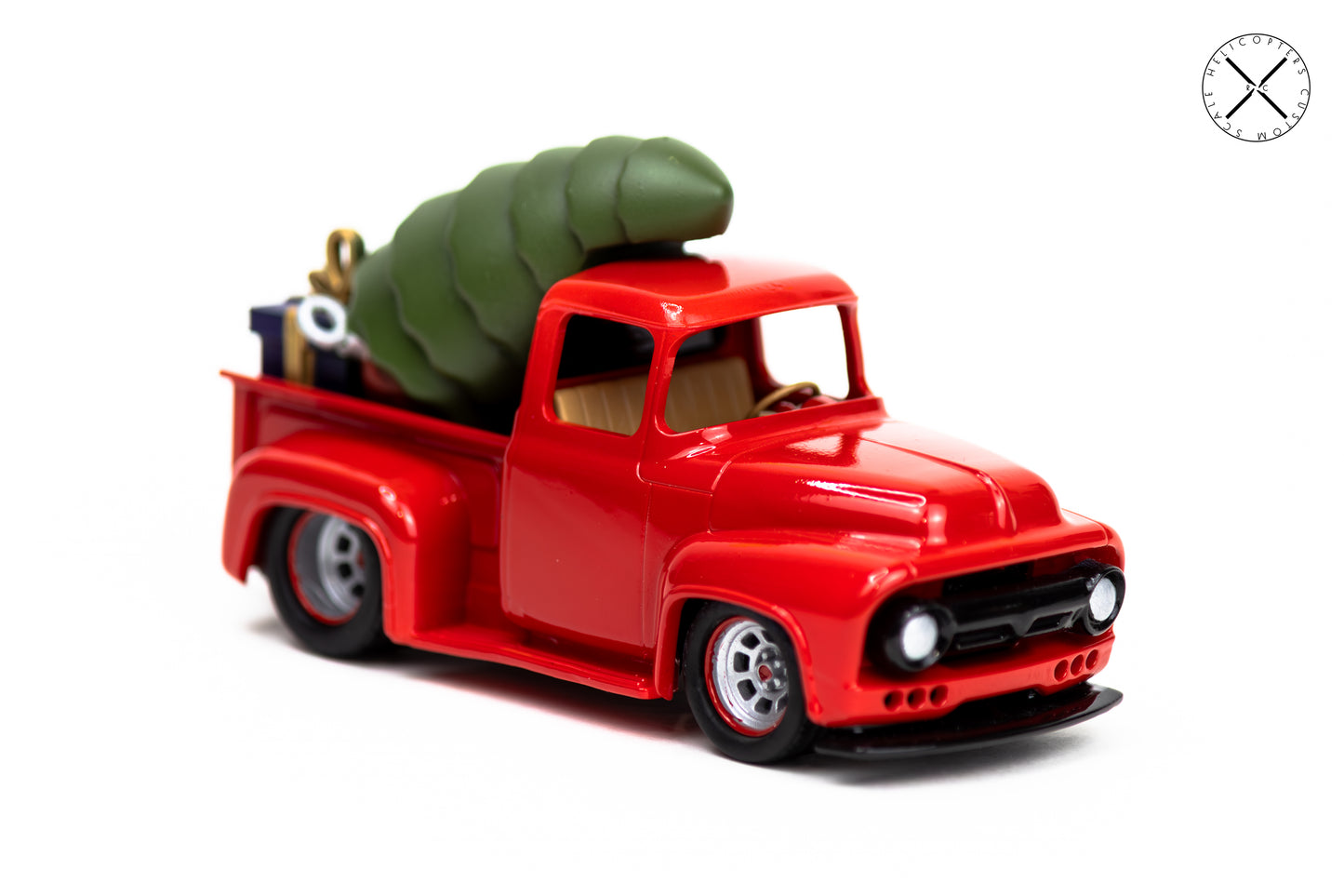 Ford F100 1956 - Limited Edition - Christmas decoration that Santa Claus will love it.