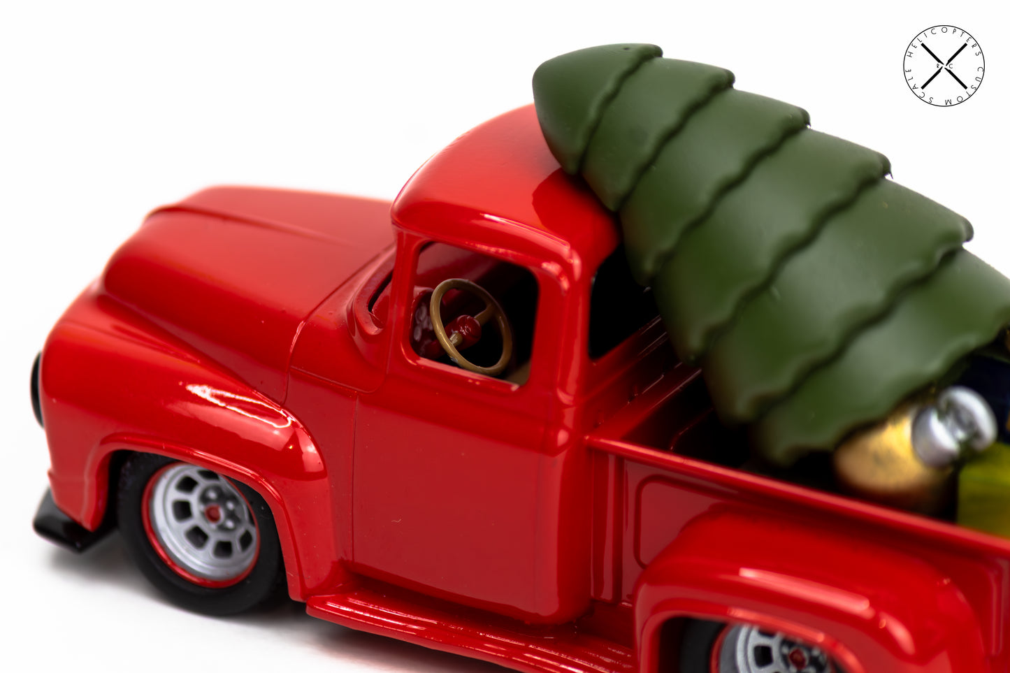 Ford F100 1956 - Limited Edition - Christmas decoration that Santa Claus will love it.