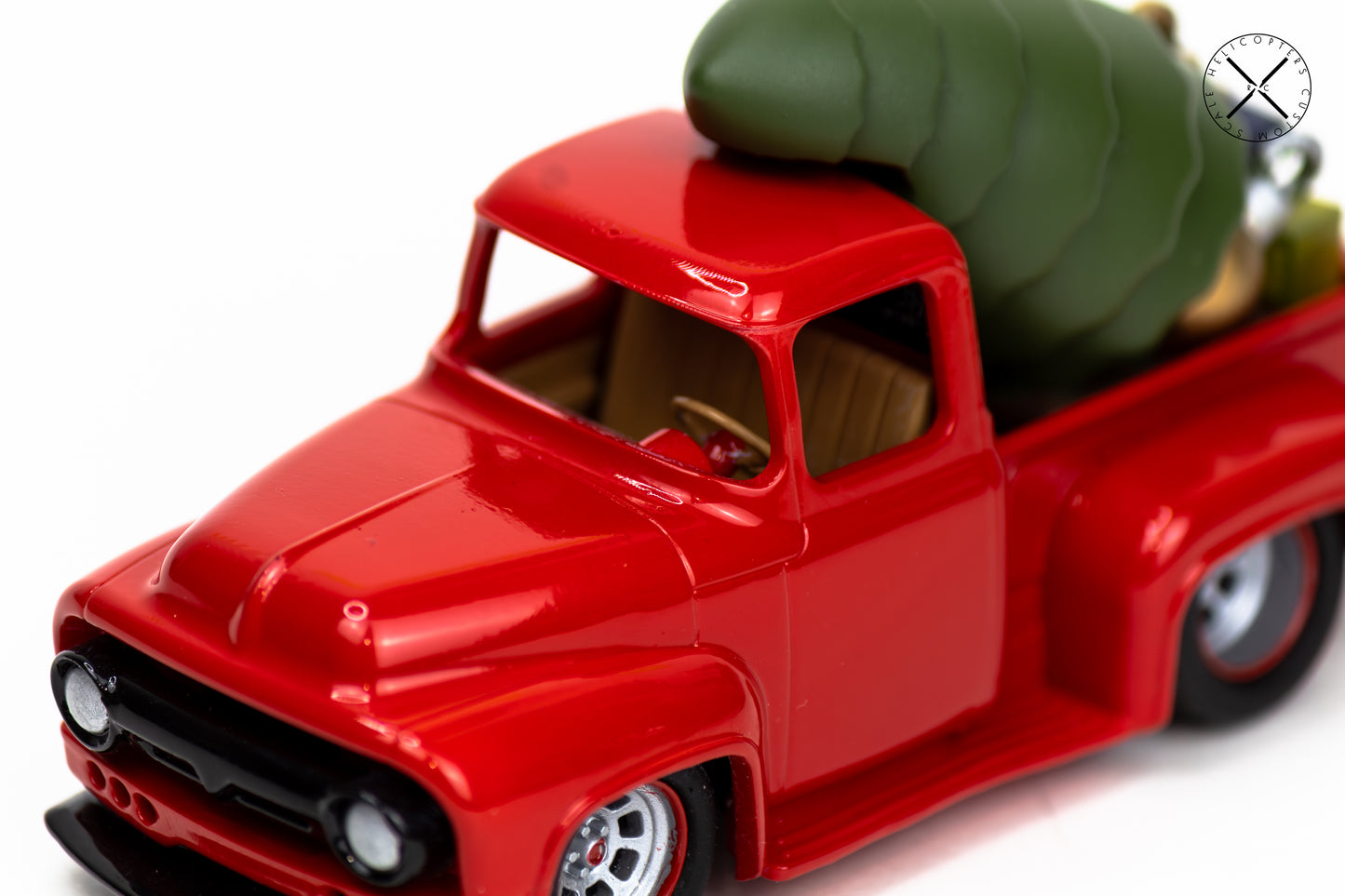Ford F100 1956 - Limited Edition - Christmas decoration that Santa Claus will love it.